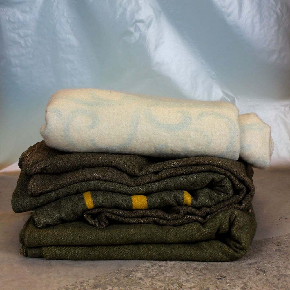 Couverture en laine / Feutre ***