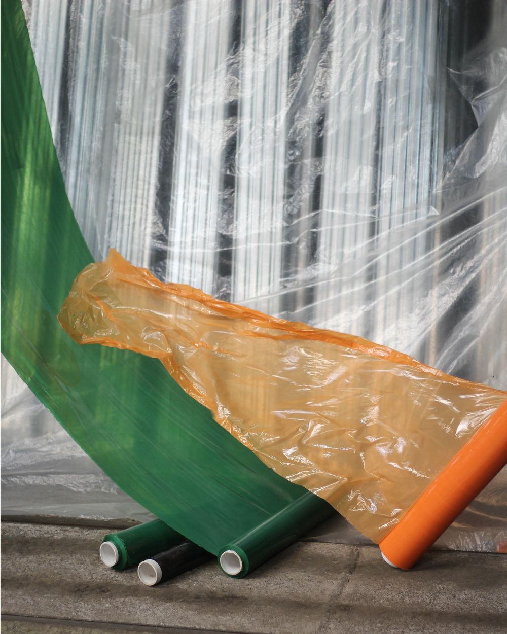 Film plastique fin / Papier bulle ***
